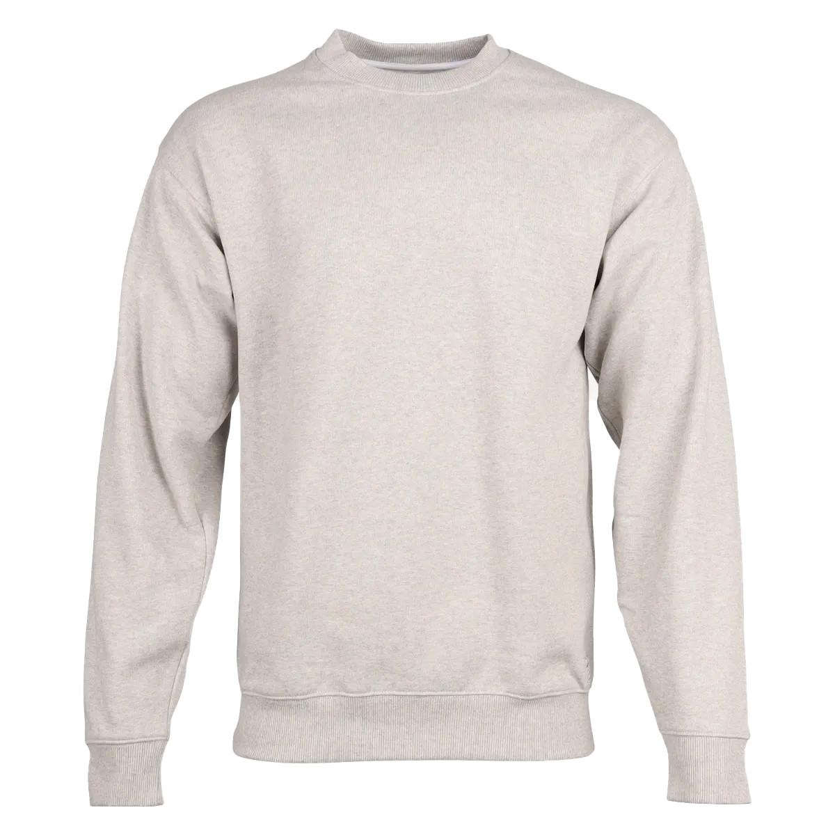 Signature Sweatshirt Rundhalsausschnitt Langärmlig Herren Grau L von Eddie Bauer