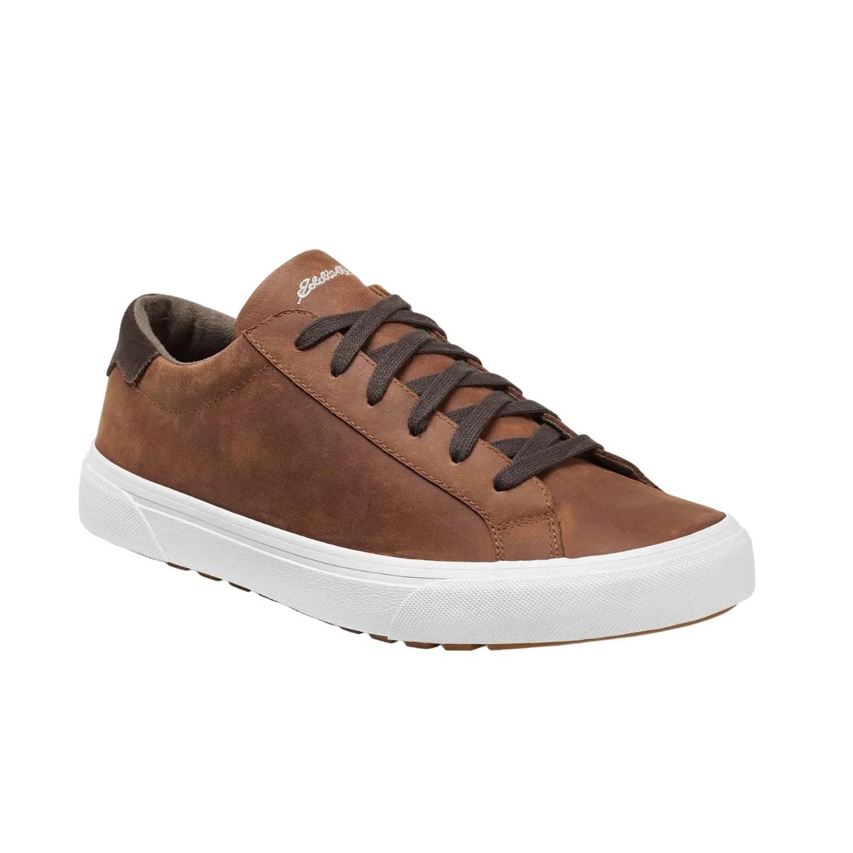 Sneaker Haller, Leder Herren Cognac 42 von Eddie Bauer