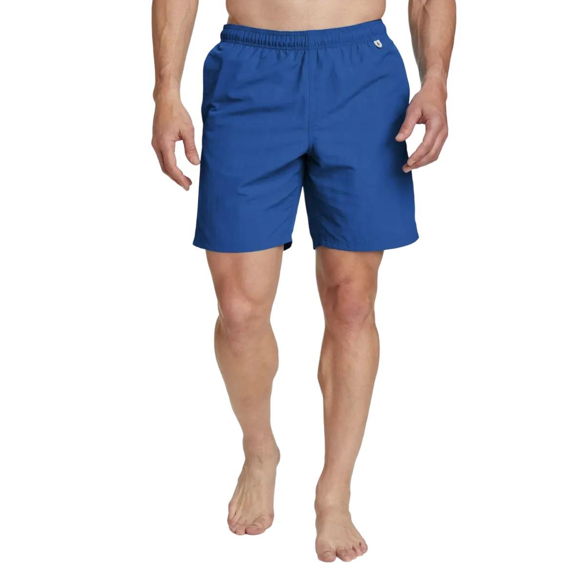 Tidal 2 Badeshorts Herren Blau Denim M von Eddie Bauer