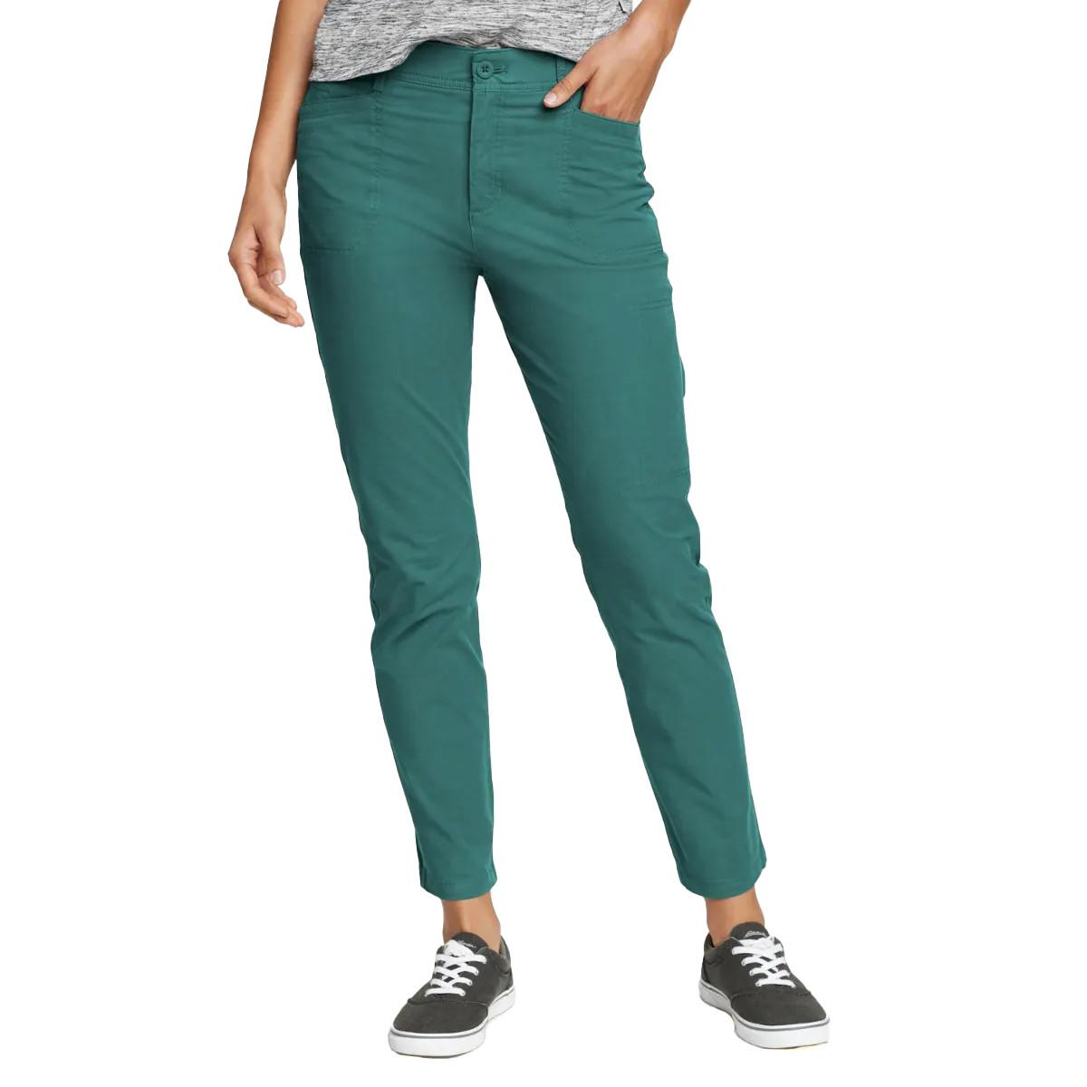 Voyager Cargohose Damen Hellgrün 5XL von Eddie Bauer