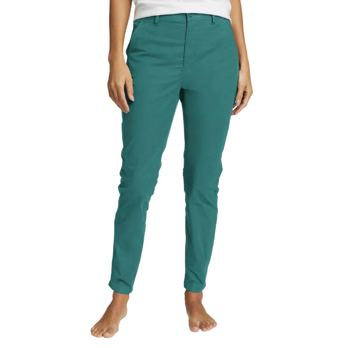 Voyager Chino Damen Hellgrün 3XL von Eddie Bauer