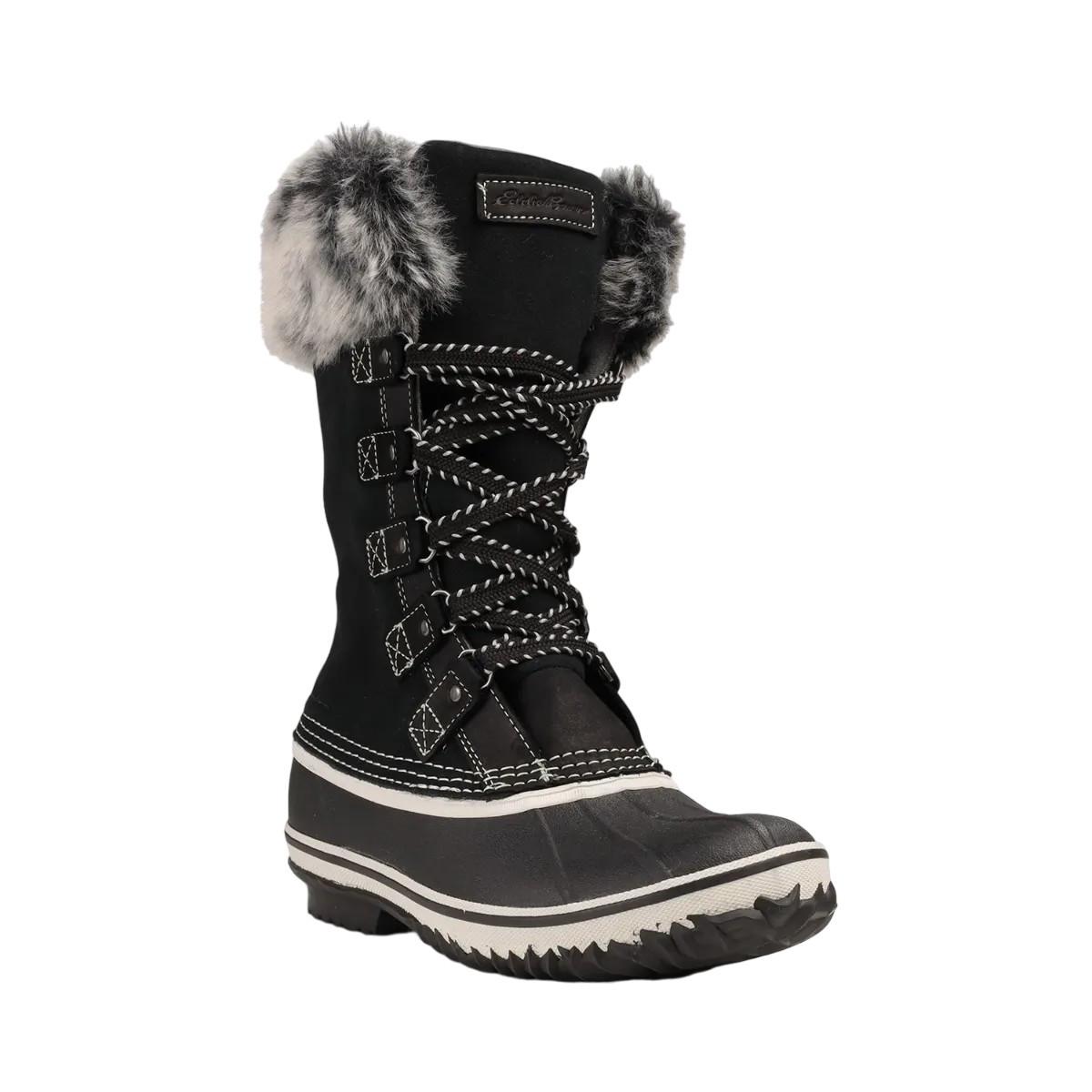 Winterstiefel Hunt Pac Deluxe Damen Schwarz 40 von Eddie Bauer