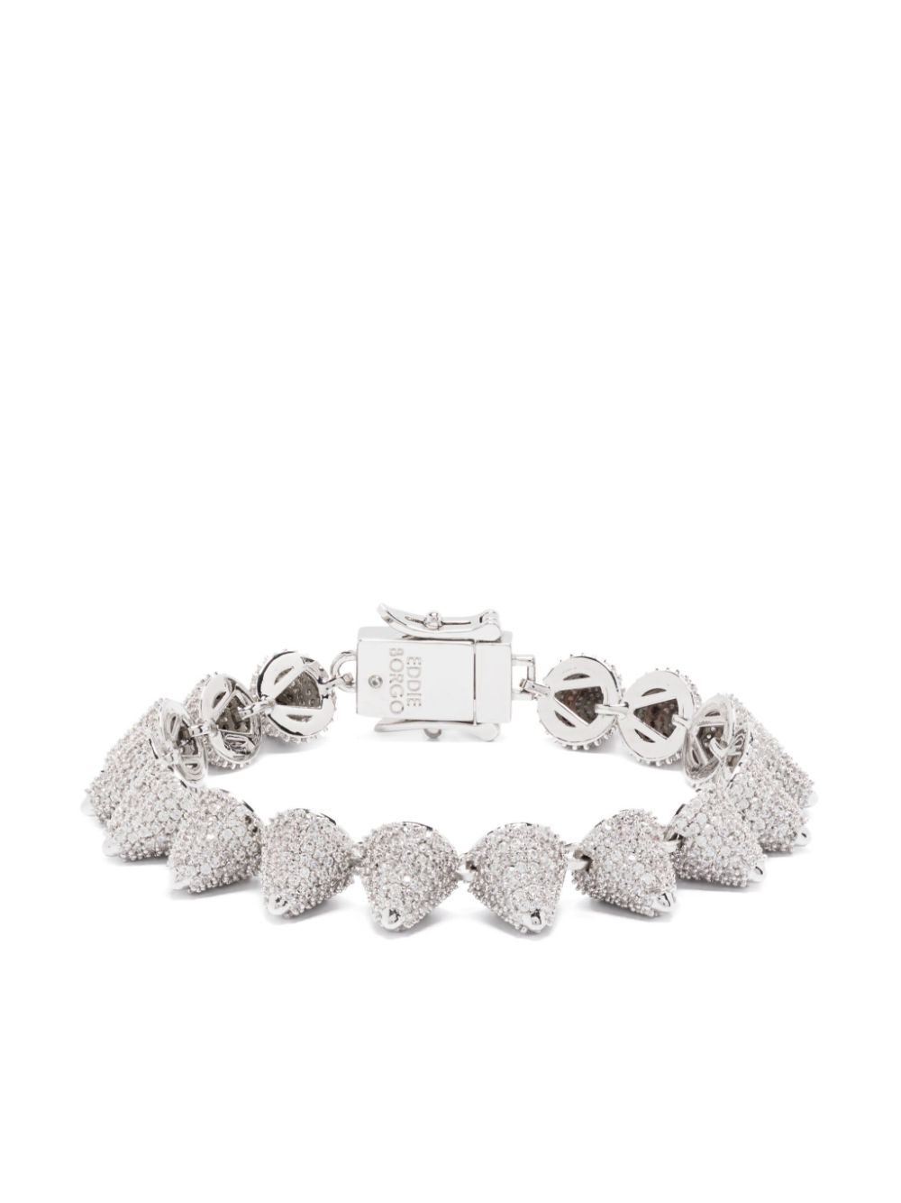 Eddie Borgo Pavé Cone bracelet - Silver von Eddie Borgo