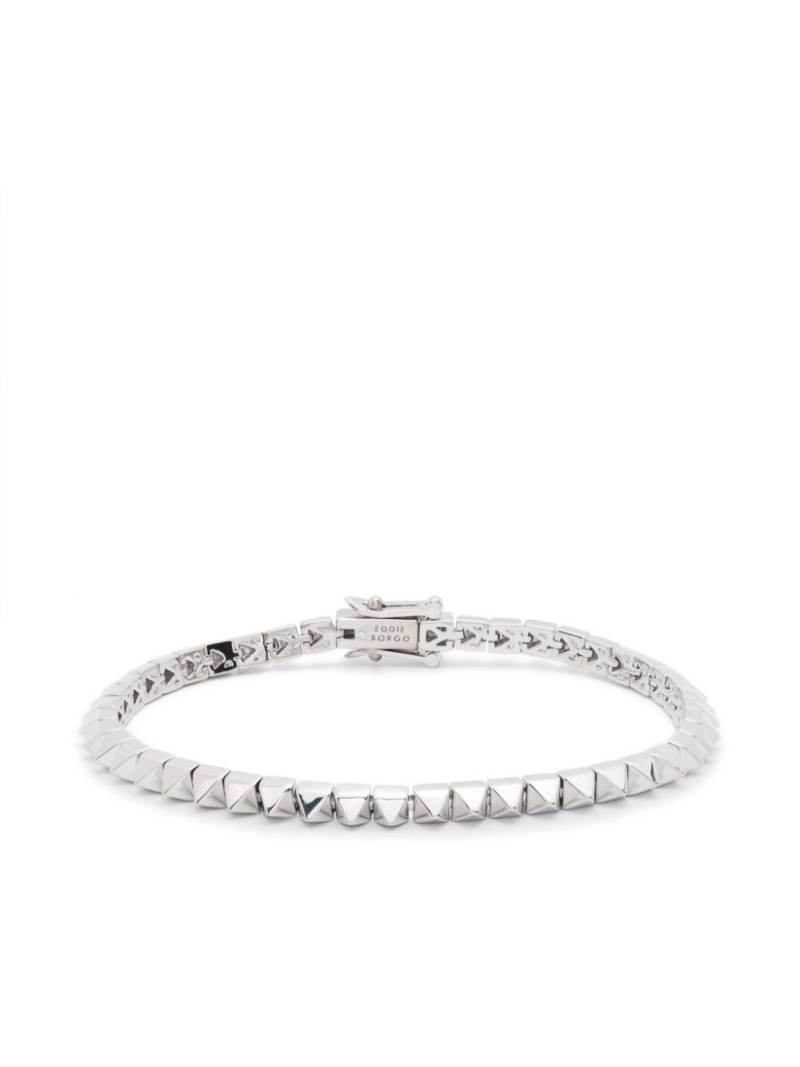 Eddie Borgo Pyramid Tennis bracelet - Silver von Eddie Borgo