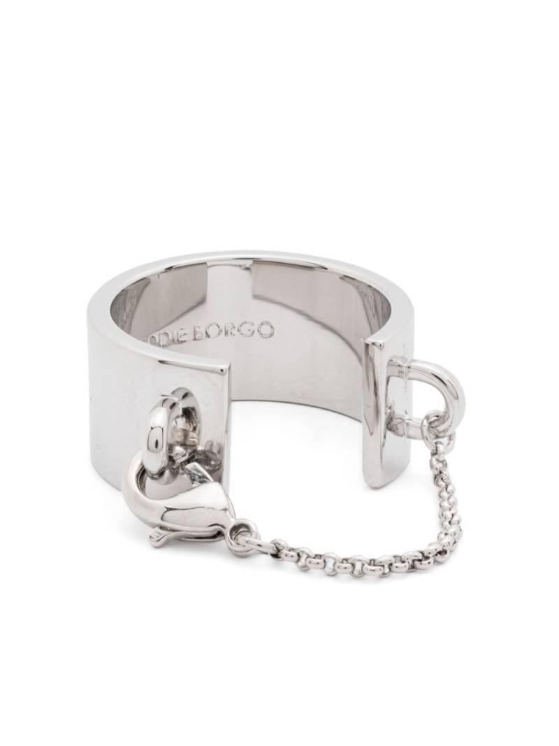 Eddie Borgo Safety Chain ring - Silver von Eddie Borgo