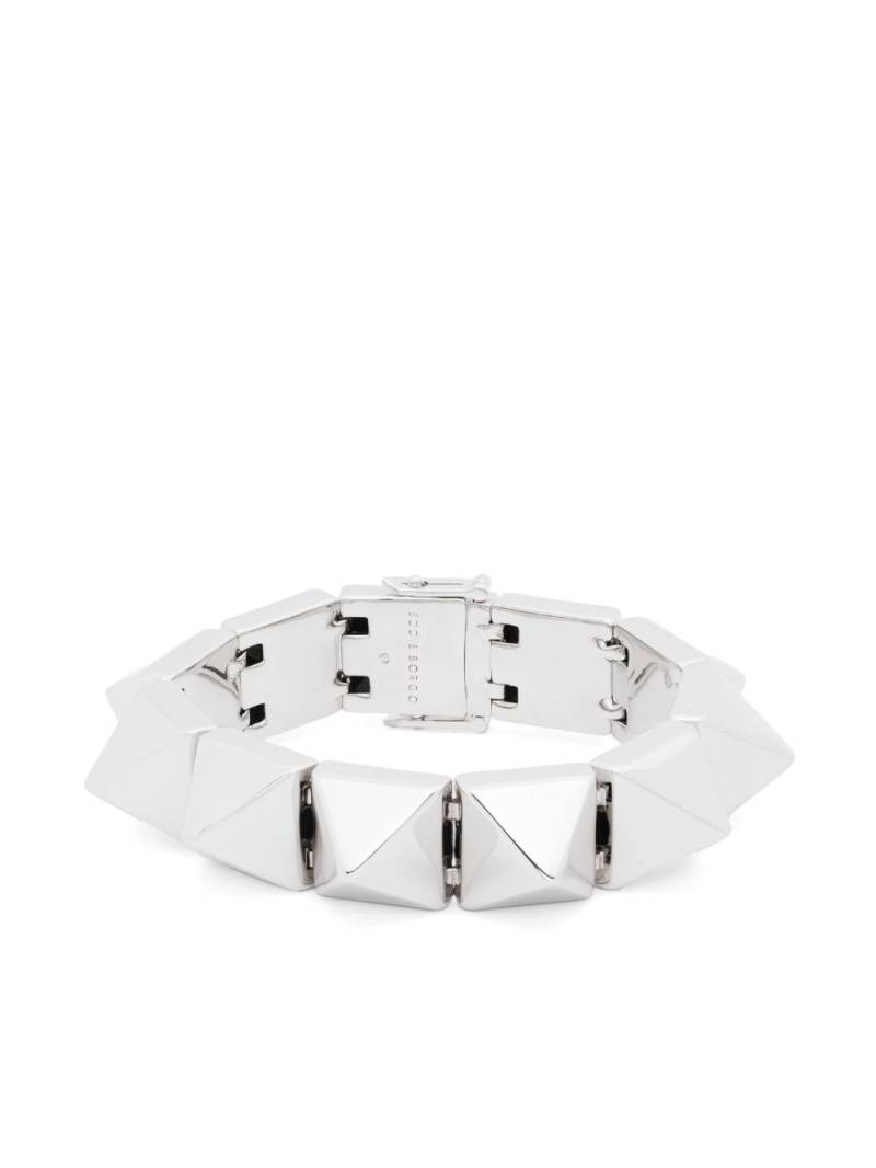 Eddie Borgo large Pyramid bracelet - Silver von Eddie Borgo