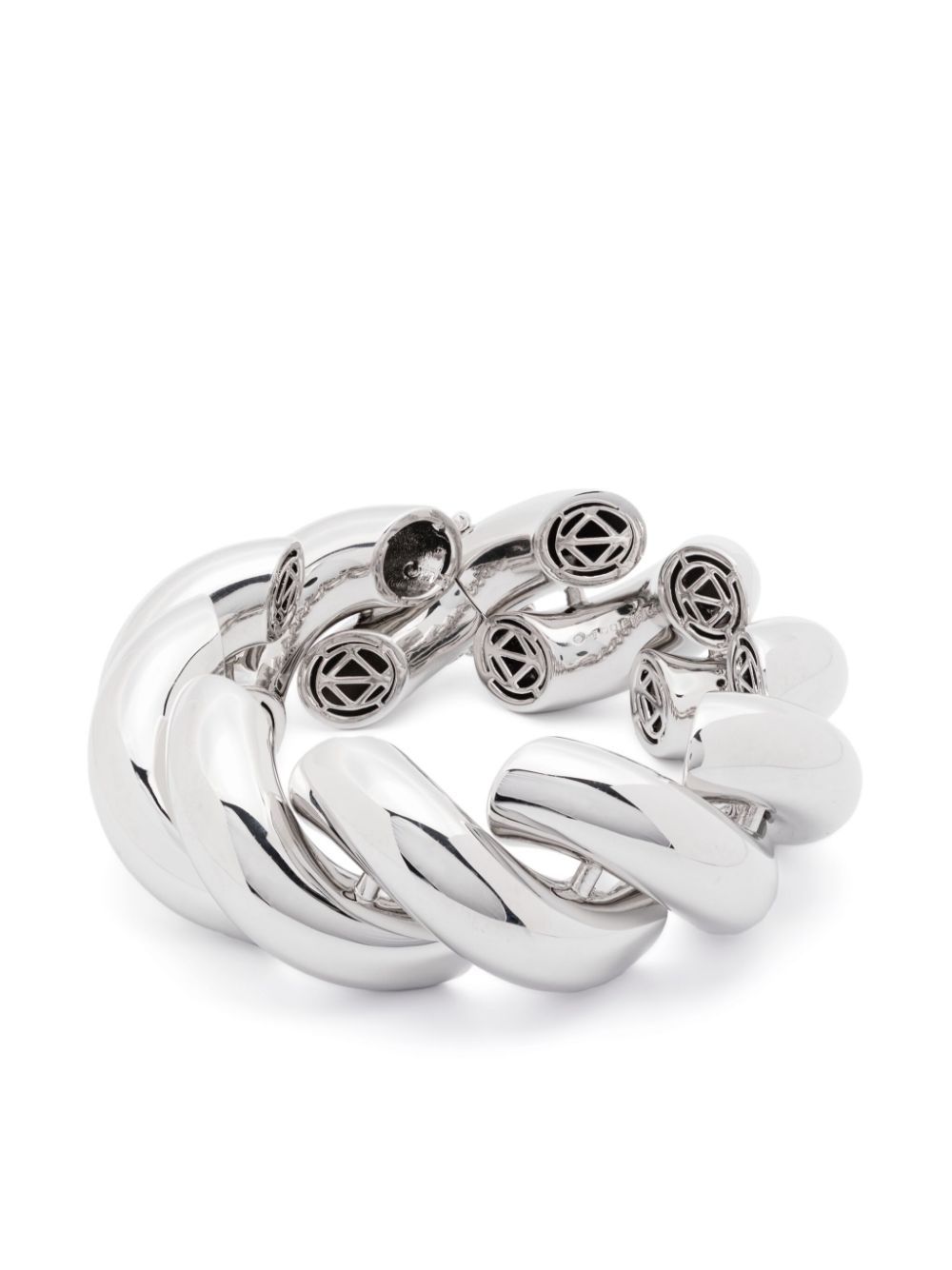 Eddie Borgo large Rope bracelet - Silver von Eddie Borgo