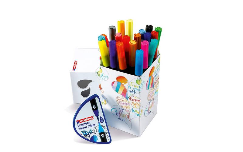 edding Faserstift »1340 Colour Happy Box 20 Stück«, (20 tlg.) von Edding