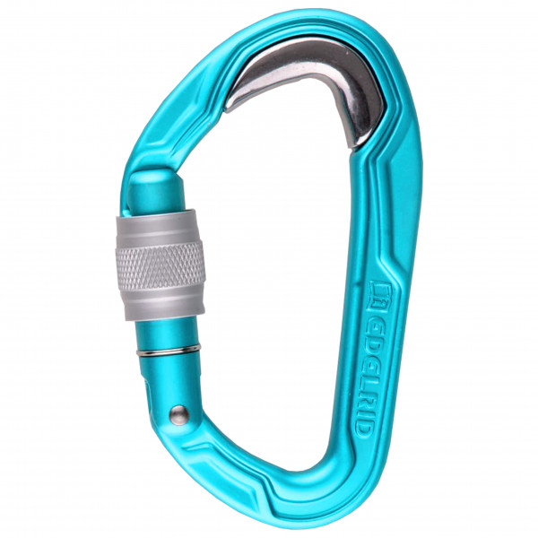 Edelrid - Bulletproof Screw II - Schraubkarabiner türkis Edelrid - Bulletproof Screw II - Schraubkarabiner türkis von Edelrid