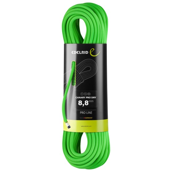 Edelrid - Canary Pro Dry 8,8 - Einfachseil Gr 30 m grün von Edelrid