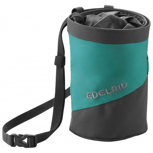 Edelrid - Chalk Bag Splitter Twist - Chalkbag Gr One Size grau von Edelrid