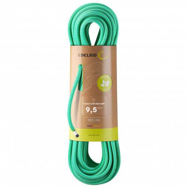 Edelrid - Eagle Lite Eco Dry 9,5 mm - Einfachseil Gr 80 m bunt Edelrid - Eagle Lite Eco Dry 9,5 mm - Einfachseil Gr 80 m bunt von Edelrid