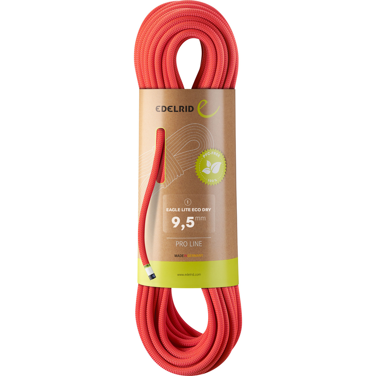 Edelrid Eagle Lite Eco Dry 9,5mm Kletterseil Edelrid Eagle Lite Eco Dry 9,5mm Kletterseil von Edelrid