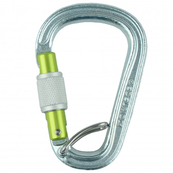 Edelrid - HMS Bruce Steel Screw FG II - HMS-Karabiner grau Edelrid - HMS Bruce Steel Screw FG II - HMS-Karabiner grau von Edelrid