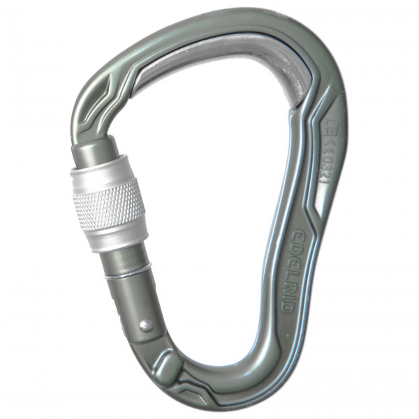 Edelrid - HMS Bulletproof Screw II - HMS-Karabiner grau Edelrid - HMS Bulletproof Screw II - HMS-Karabiner grau von Edelrid
