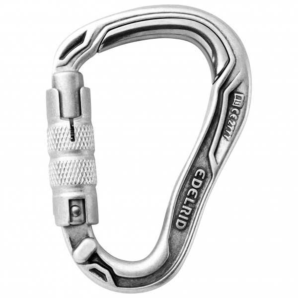 Edelrid - HMS Bulletproof Triple Eco - HMS-Karabiner grau Edelrid - HMS Bulletproof Triple Eco - HMS-Karabiner grau von Edelrid