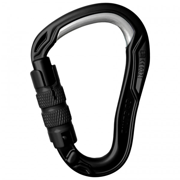 Edelrid - HMS Bulletproof Triple II - HMS-Karabiner grau;schwarz Edelrid - HMS Bulletproof Triple II - HMS-Karabiner grau;schwarz von Edelrid