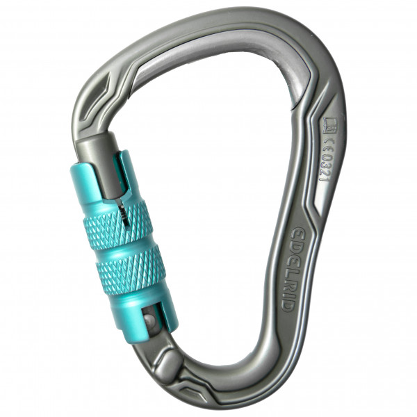 Edelrid - HMS Bulletproof Triple II - HMS-Karabiner grau von Edelrid