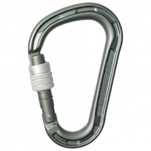 Edelrid - HMS Magnum Screw II - HMS-Karabiner grau von Edelrid