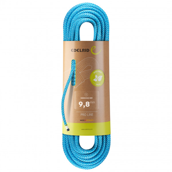 Edelrid - Heron Eco Dry 9,8 - Einfachseil Gr 60 m bunt von Edelrid