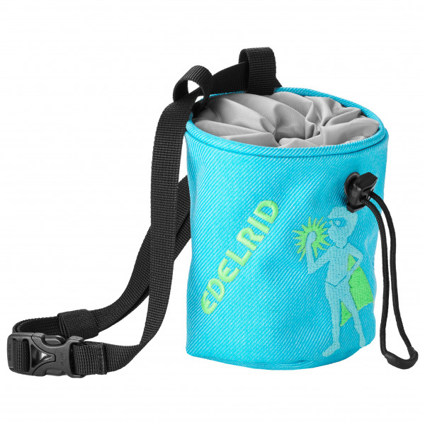 Edelrid - Kid's Chalk Bag Muffin - Chalkbag Gr One Size bunt;grün von Edelrid