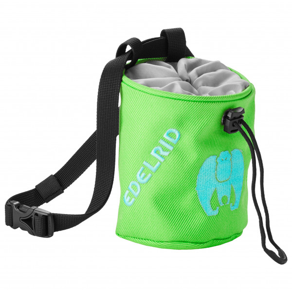 Edelrid - Kid's Chalk Bag Muffin - Chalkbag Gr One Size grün von Edelrid