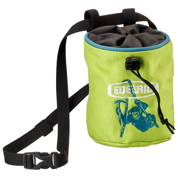 Edelrid - Kid's Chalk Bag Muffin - Chalkbag Gr One Size grün von Edelrid