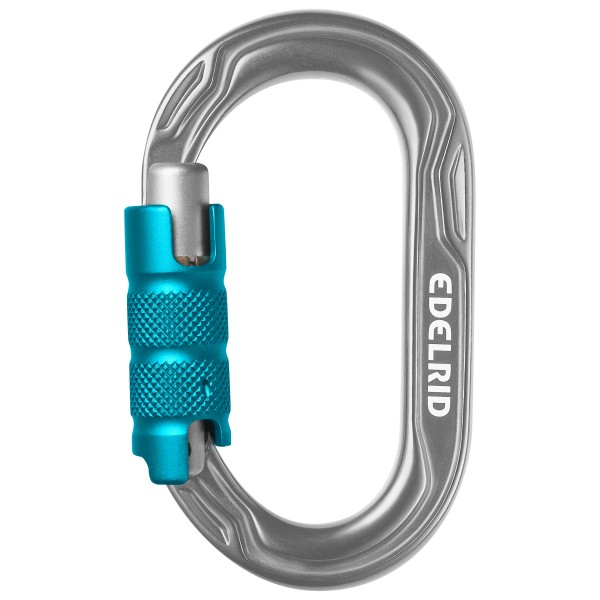 Edelrid - Kiwi Triple - Verschlusskarabiner Gr One Size grau;schwarz Edelrid - Kiwi Triple - Verschlusskarabiner Gr One Size grau;schwarz von Edelrid