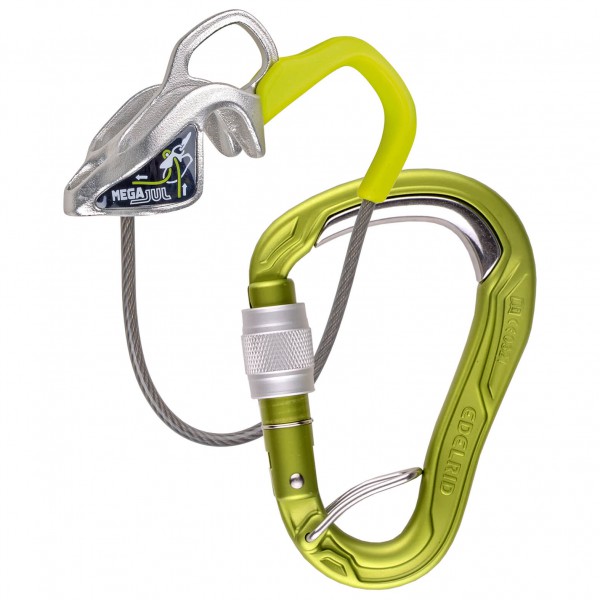 Edelrid - Mega Jul Belay Kit Bulletproof Screw - Sicherungsgerät oasis von Edelrid