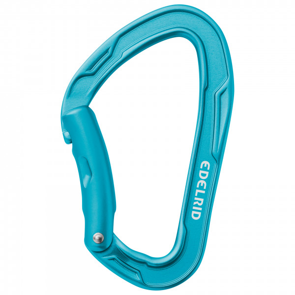 Edelrid - Mission Bent - Schnappkarabiner grün;türkis von Edelrid