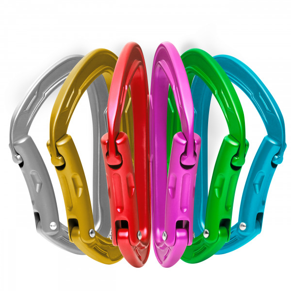 Edelrid - Mission Sixpack II - Schnappkarabiner bunt von Edelrid