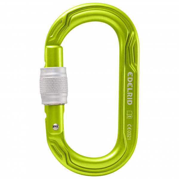 Edelrid - Oval Power 2500 Screw II - Schraubkarabiner oliv Edelrid - Oval Power 2500 Screw II - Schraubkarabiner oliv von Edelrid