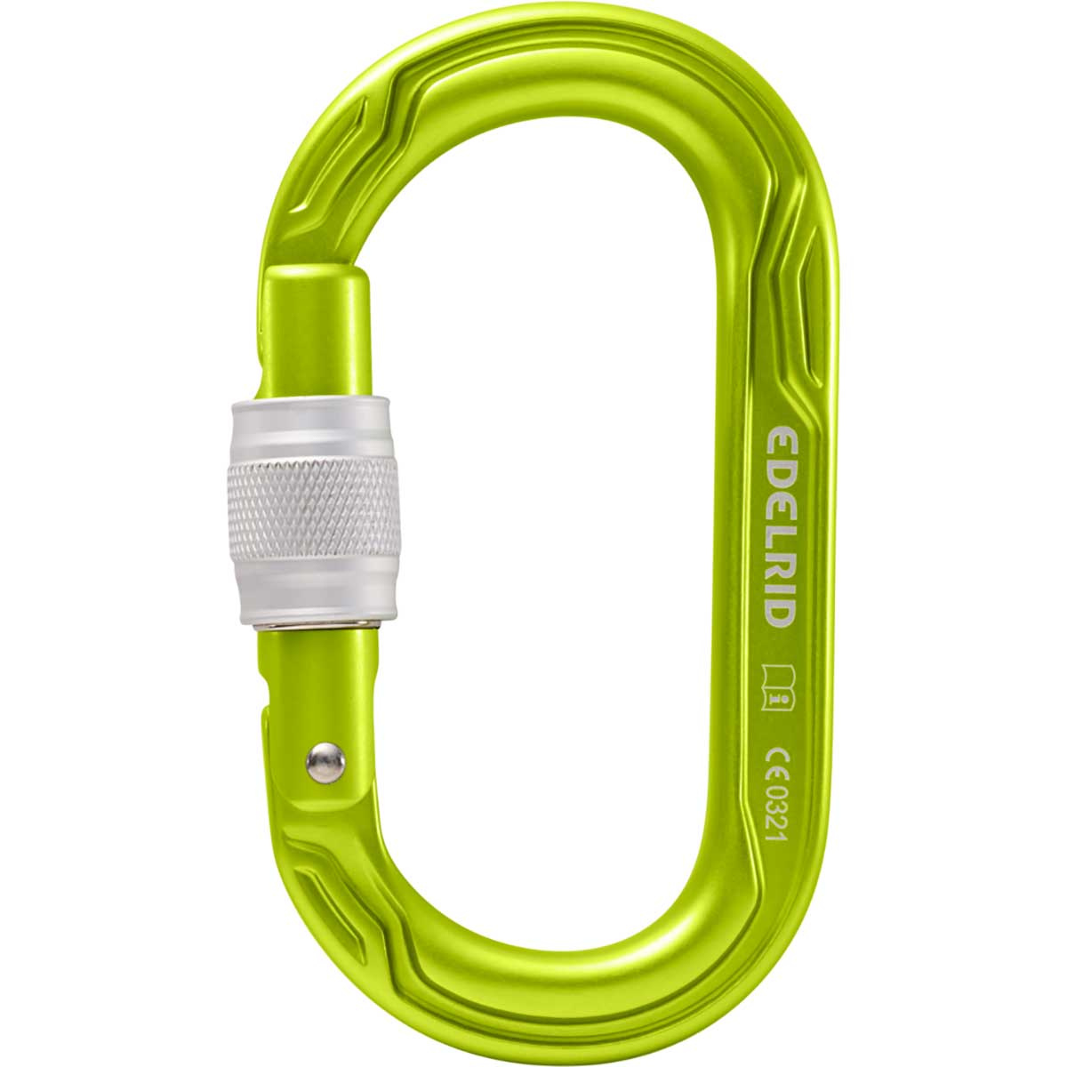 Edelrid Oval Power 2500 Screw Karabiner von Edelrid