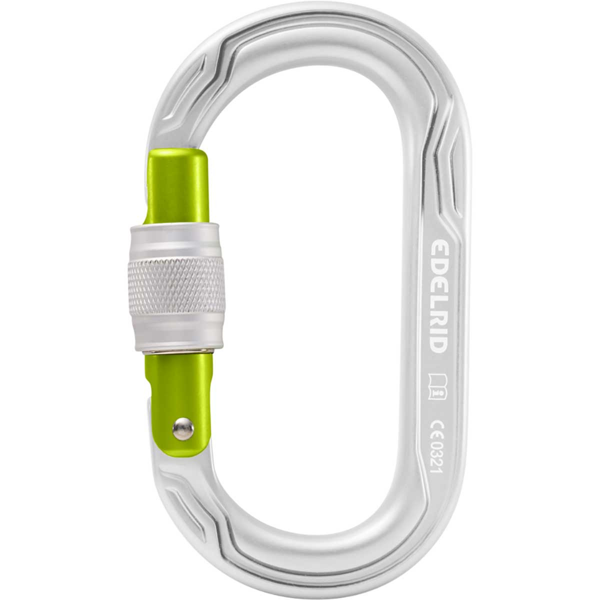 Edelrid Oval Power 2500 Screw Karabiner von Edelrid