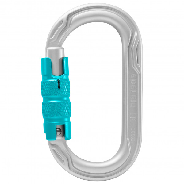 Edelrid - Oval Power 2500 Triple II - Verschlusskarabiner schwarz/grau;türkis Edelrid - Oval Power 2500 Triple II - Verschlusskarabiner schwarz/grau;türkis von Edelrid