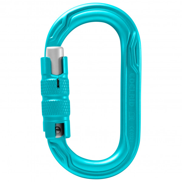 Edelrid - Oval Power 2500 Triple II - Verschlusskarabiner türkis Edelrid - Oval Power 2500 Triple II - Verschlusskarabiner türkis von Edelrid