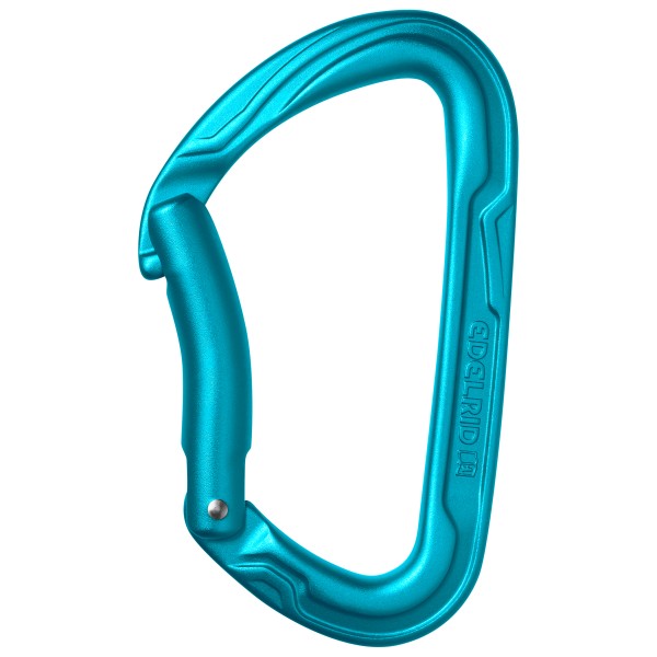 Edelrid - Pure Bent III - Schnappkarabiner oliv;türkis von Edelrid