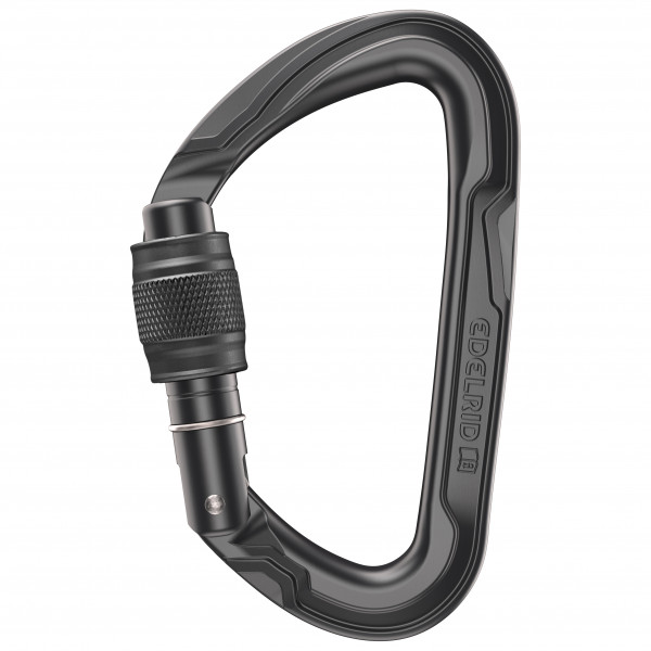 Edelrid - Pure Screw III - Schraubkarabiner grau von Edelrid