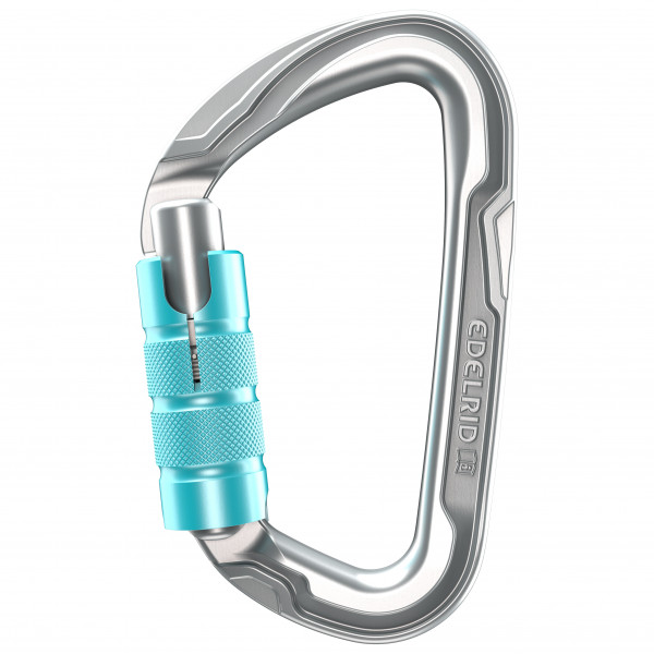 Edelrid - Pure Triple III - Verschlusskarabiner grau von Edelrid