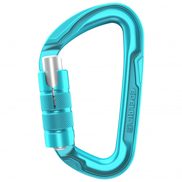 Edelrid - Pure Triple III - Verschlusskarabiner türkis Edelrid - Pure Triple III - Verschlusskarabiner türkis von Edelrid