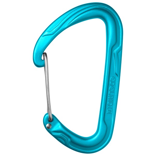 Edelrid - Pure Wire III - Schnappkarabiner türkis von Edelrid