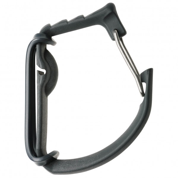 Edelrid - SM Clip - Eisschraubenkarabiner Gr S orange/grau Edelrid - SM Clip - Eisschraubenkarabiner Gr S orange/grau von Edelrid