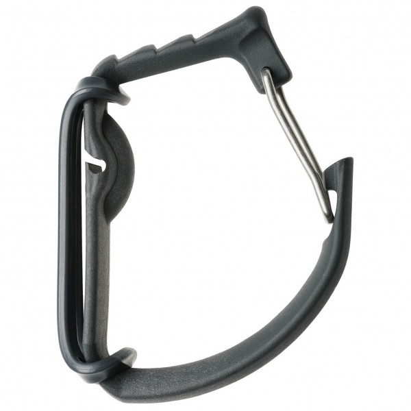 Edelrid - SM Clip - Eisschraubenkarabiner Gr S orange/grau von Edelrid