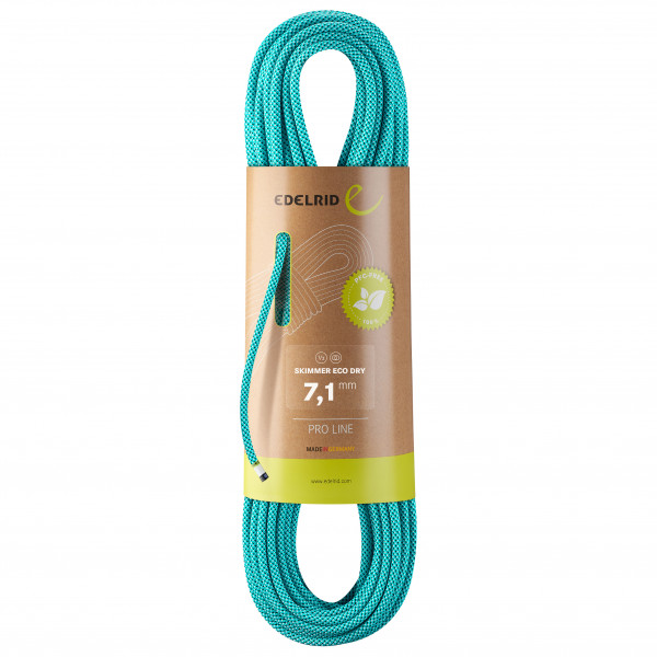 Edelrid - Skimmer Eco Dry 7,1 - Halbseil Gr 30 m bunt von Edelrid