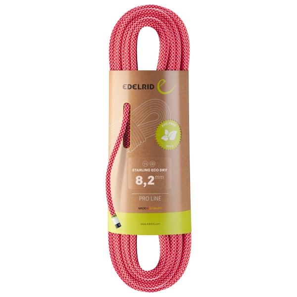 Edelrid - Starling Eco Dry 8,2 - Halbseil Gr 50 m bunt von Edelrid