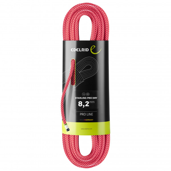 Edelrid - Starling Pro Dry 8.2 mm - Halbseil Gr 60 m bunt von Edelrid