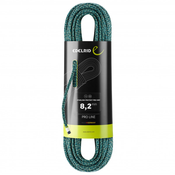 Edelrid - Starling Protect Pro Dry 8,2 mm - Halbseil Gr 50 m;60 m bunt von Edelrid