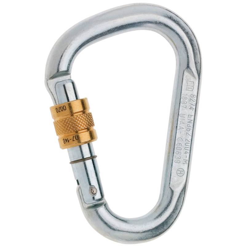 Edelrid Steel HMS Screw Karabiner von Edelrid