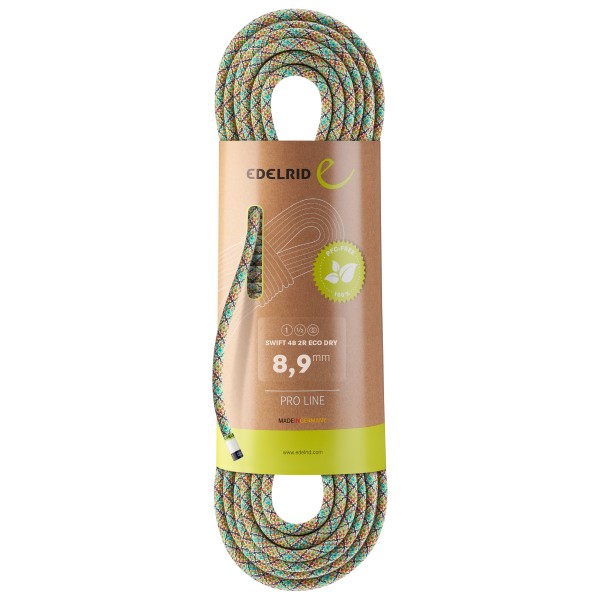 Edelrid - Swift 48 2R Eco Dry 8,9 - Einfachseil Gr 30 m beige von Edelrid