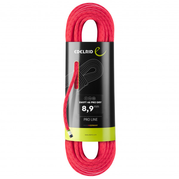 Edelrid - Swift 48 Pro Dry 8,9 mm - Einfachseil Gr 50 m bunt von Edelrid